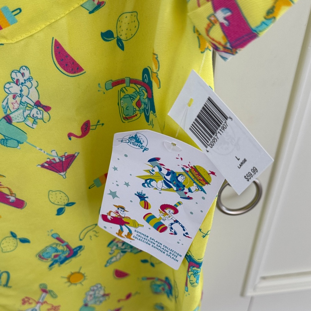 Disney Vibrant Yellow Character Shirt - Picture 2 of 9